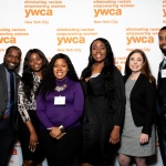 YW Stafffrom left to right: Senior Director of Out-Of-School Time Programs Phillip Colas, Program Director Ewuraesi Dadzie, Program Director Janet Cooper, Program Director Karlene James, Benefits Administrator Nicole Doherty, Program Director Christopher Anderson