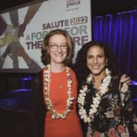 Photo of Alba Rodriguez and Mary Crawford at Salute 2022